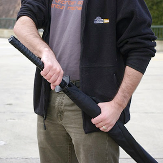 Illustration for article titled SWAT Team Called Over Umbrella With Samurai Sword Handle